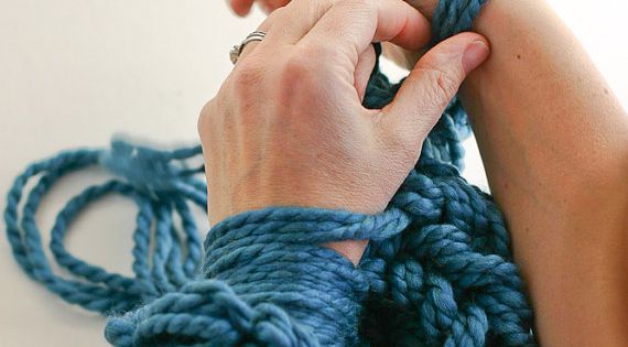 Co to arm knitting