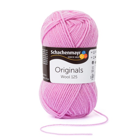 Włóczka Wool 125 Schachenmayr kolor różowy