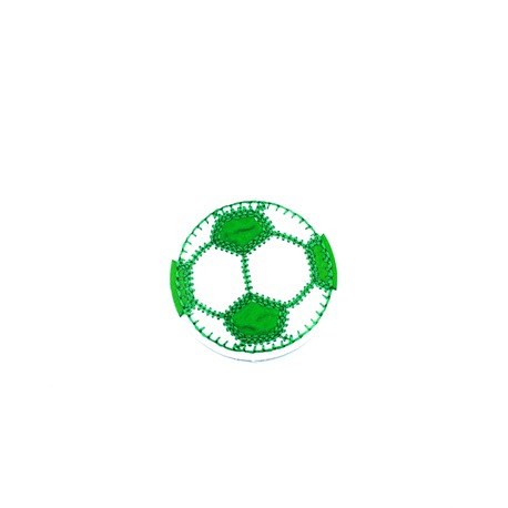 Aplikacja sportowa piłka zielona dla chłopca