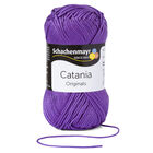 Włóczka bawełniana Catania w kolorze fioletowym - świetna włóczka na druty, do amigurumi.