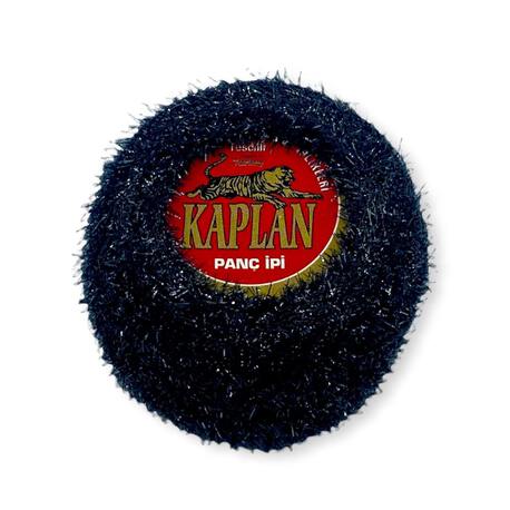 Metalizowany kordonek turecki Kaplan kolor czarny