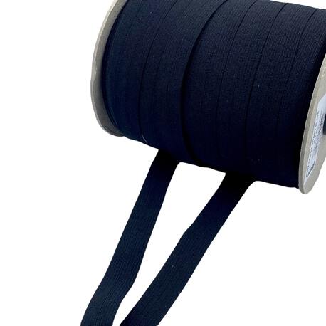 Lamówka elastyczna do odzieży kolor czarny