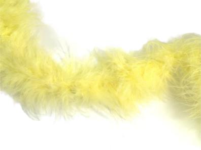 Pióra z marabuta szal żółty