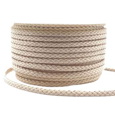 Beżowy sznur bawełniany do projektów handmade