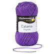 Włóczka bawełniana Catania w kolorze fioletowym - świetna włóczka na druty, do amigurumi.