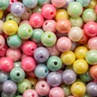 Koraliki perłowe kolorowe