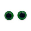 Oczy zaciskowe do zabawek zielone