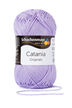 Włóczka Schachenmayr Catania wyprodukowana z bawełny wysokiej jakości, kolor lawendowy.