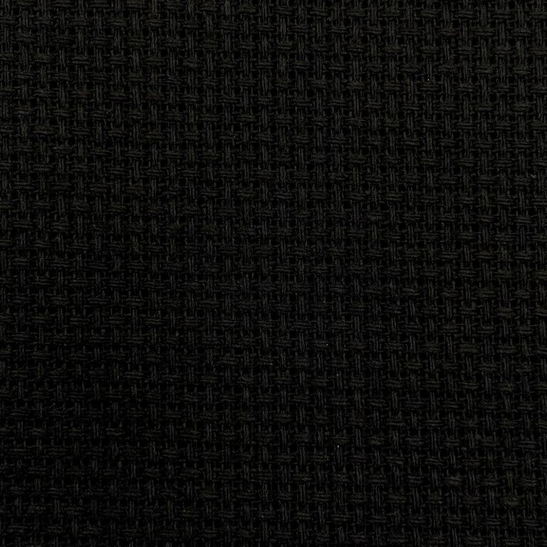 Czarna tkanina do haftu krzyżykowego aida 14ct 