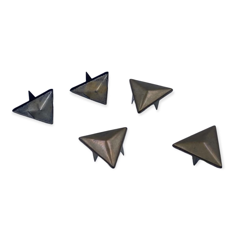 Ćwieki ozdobne metalowe trójkąt