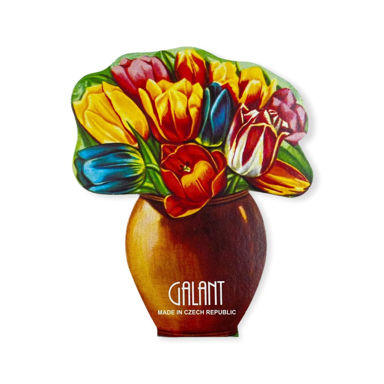 Bukiet tulipanów - świetny karnet igieł do szycia, bardzo przydatny w podróży.