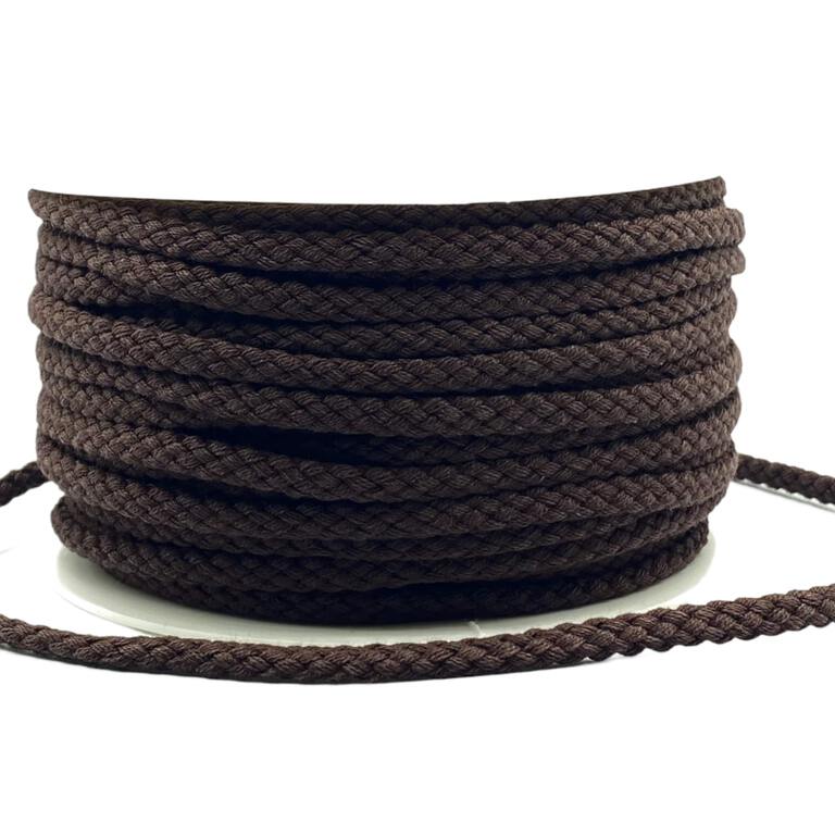 Brązowy sznur bawełniany z rdzeniem Pega