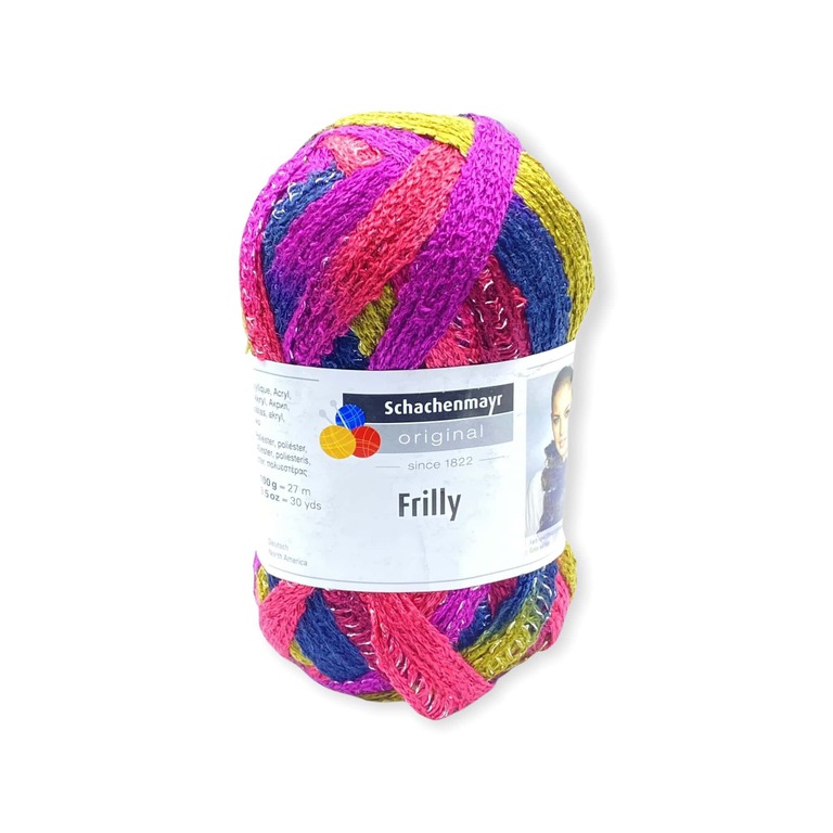 Włóczka na szal Frilly, nazywana jako taśma ażurowa lub koronka - kolor 00092