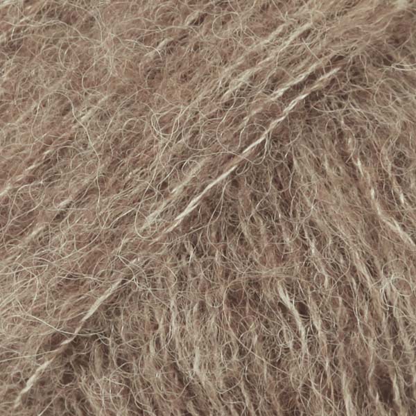 Włóczka beżowa Alpaka Brushed Silk